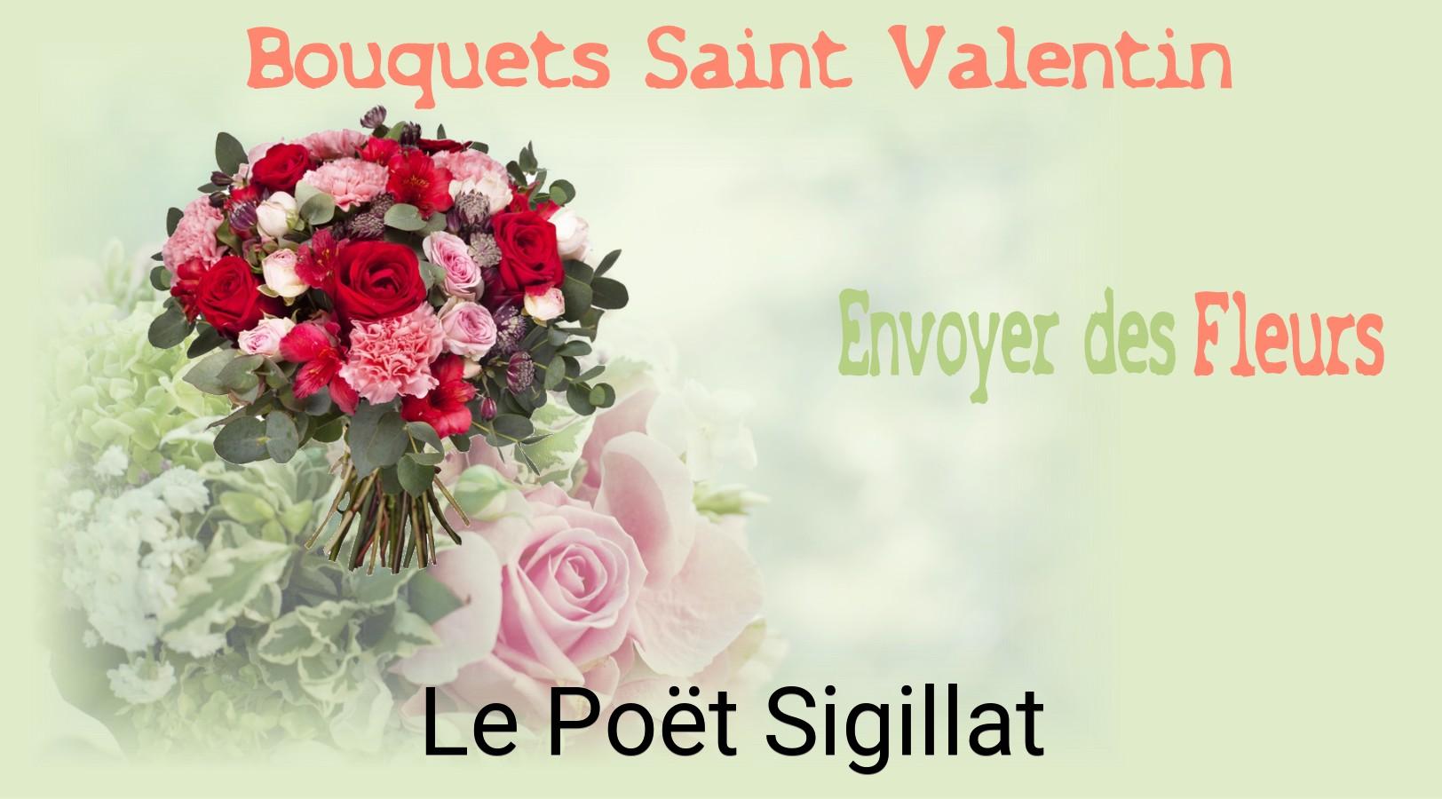 Roses de Saint-Valentin livrées à Le Poët-Sigillat