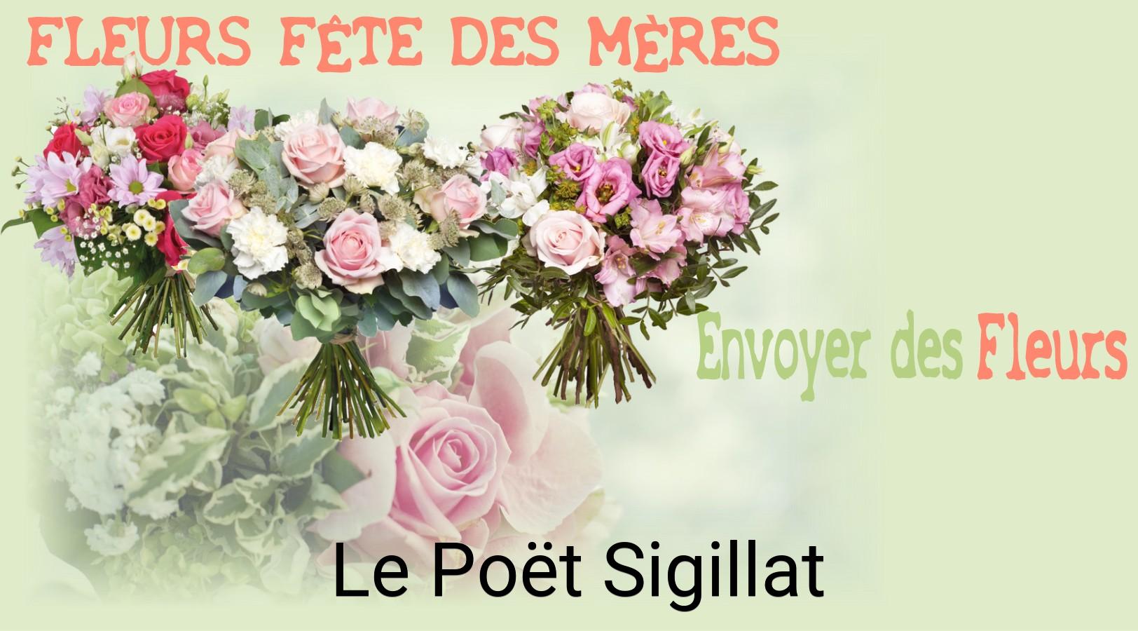 Bouquet de Fête des Mères livré à Le Poët-Sigillat